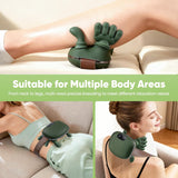 Portable Shoulder and Neck Massager with Soothing Heat – Deep Tissue Electric Massager for Pain & Stress Relief, Cordless Lightweight Design with One-Button Operation
