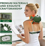 Portable Shoulder and Neck Massager with Soothing Heat – Deep Tissue Electric Massager for Pain & Stress Relief, Cordless Lightweight Design with One-Button Operation