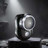 Ultra-Portable Pocket Electric Shaver – Compact Rotary Razor for Travel & Quick Touch-Ups